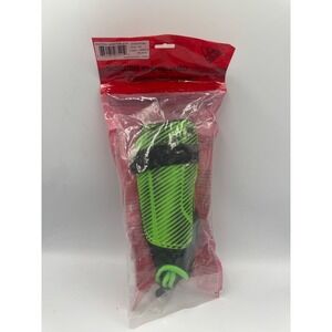 New Vizari Matera Soccer Shin Guards Adults XS Green Black Ankle Protection